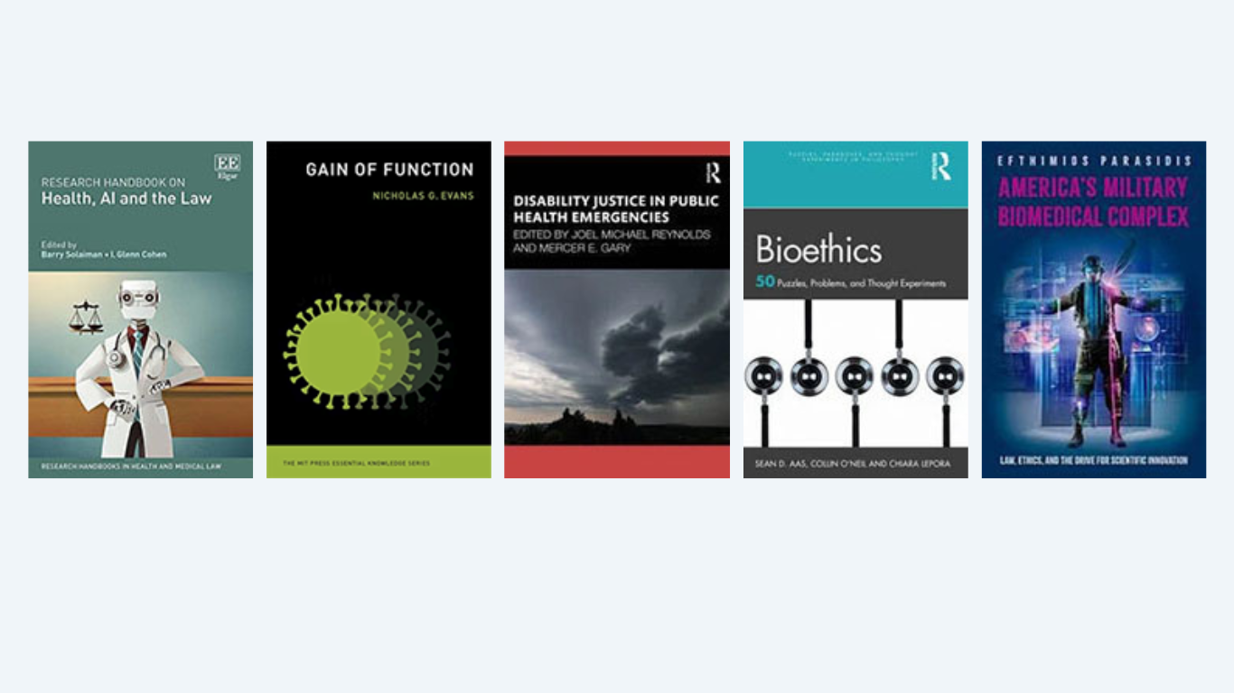 Bioethics Bookshelf: 5 Books from our Faculty Scholars Community to Add ...